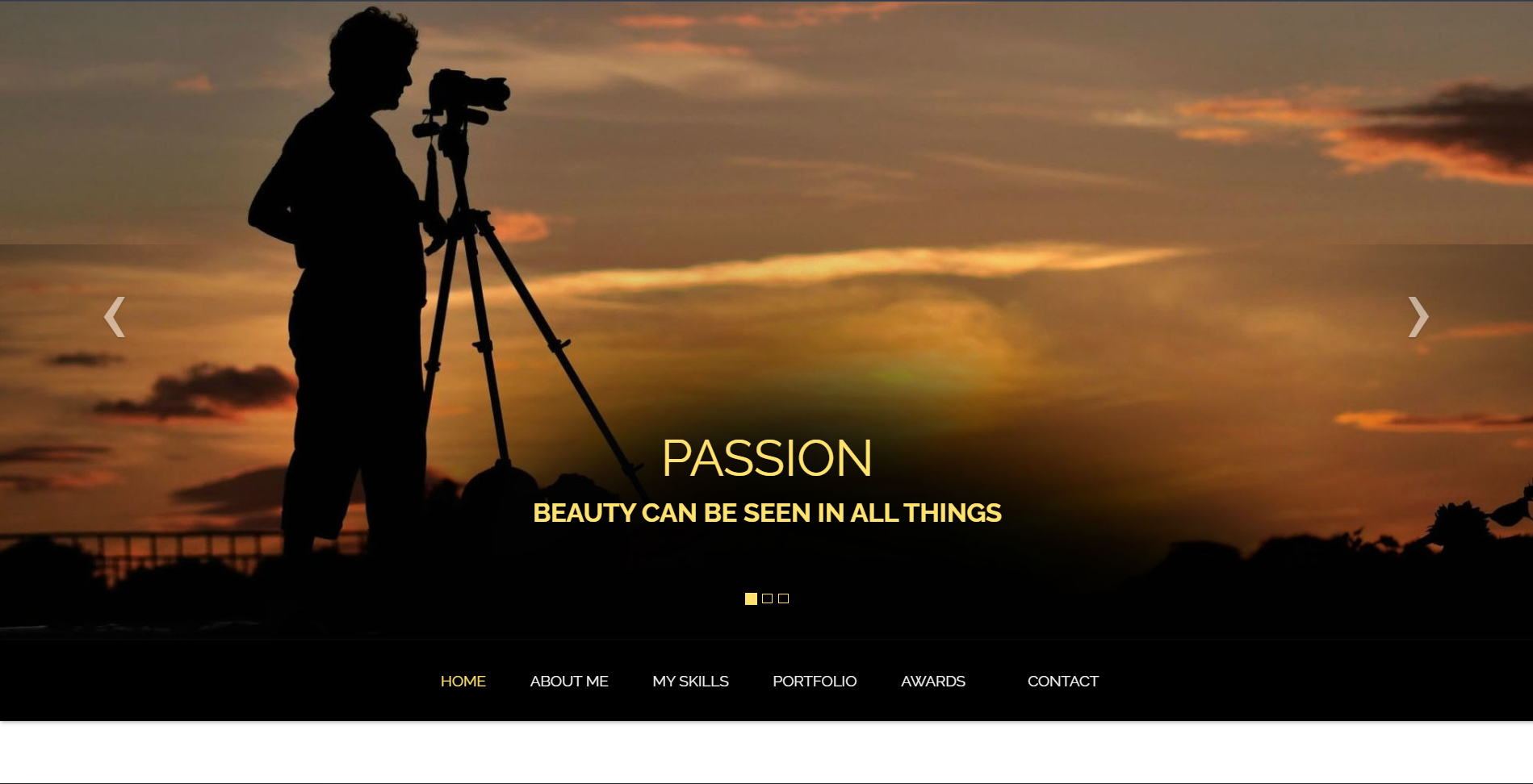 Portfolio Showcase template